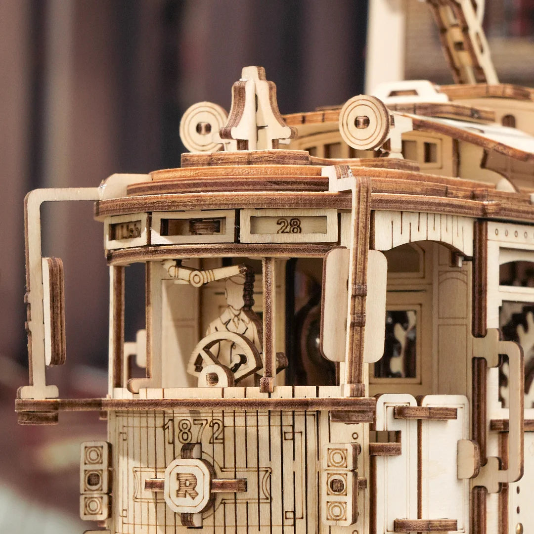ROKR Classic City Tram 3D Wooden Puzzle ROELK801