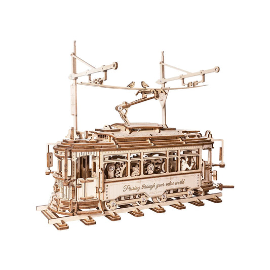 ROKR Classic City Tram 3D Wooden Puzzle ROELK801