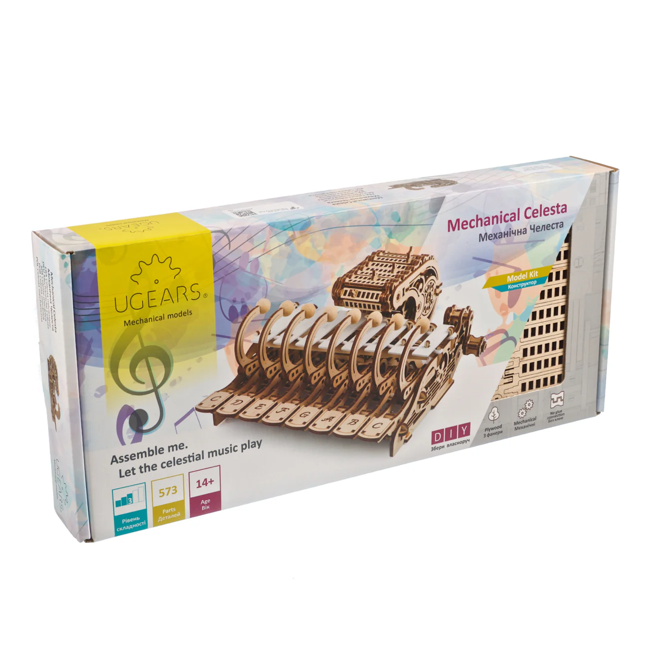 UGears Mechanical Celesta - 573 Pieces (Medium)