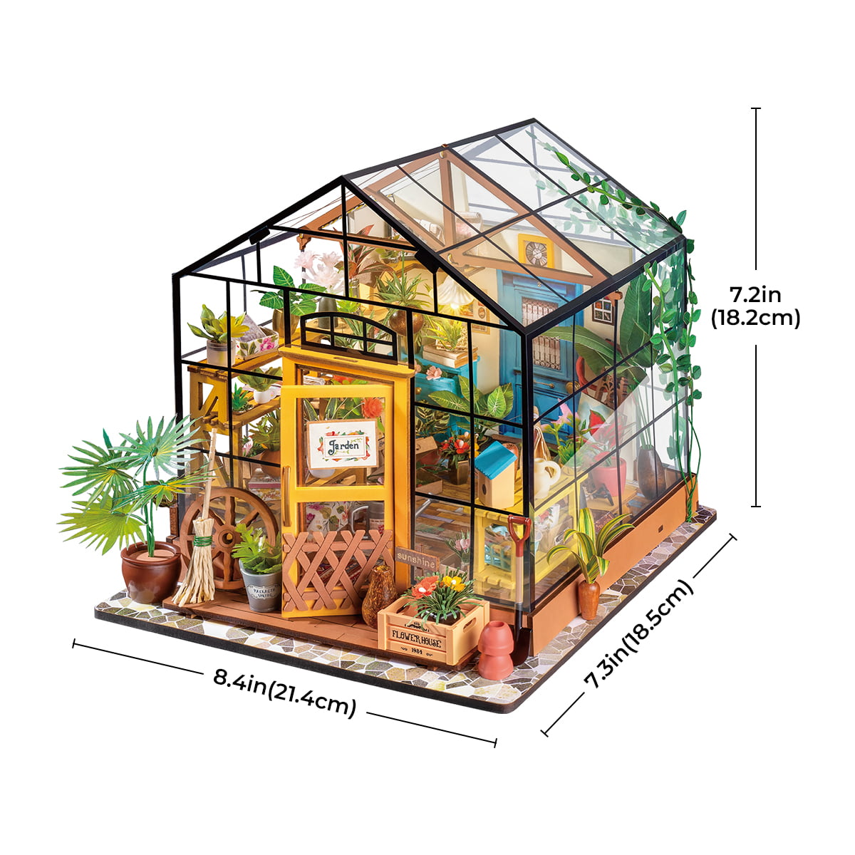 Rolife Cathy's Flower House DIY Miniature House