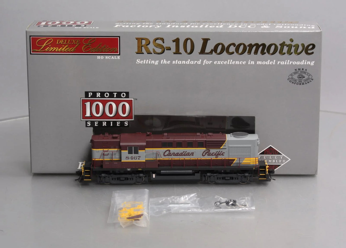 (DCC/Sound) PROTO 1000 HO Scale Diesel CP RS-10 #8481 (Used)