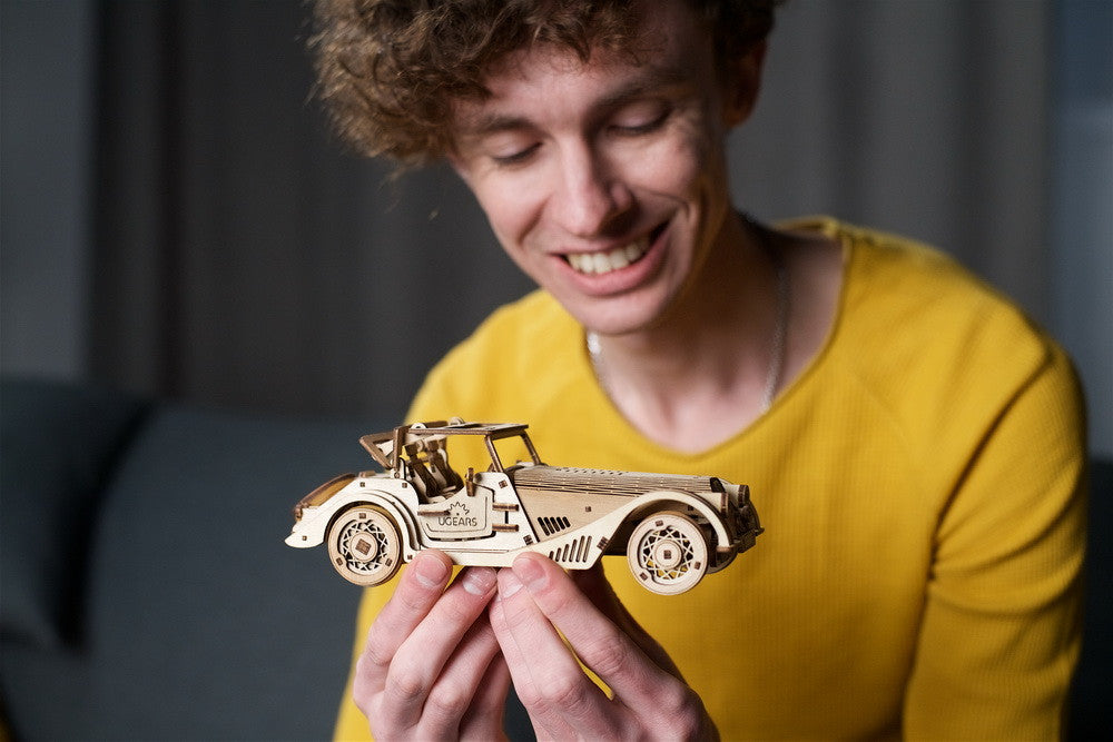 Ugears Sports Car Rapid Mouse - 222 Pieces 70202