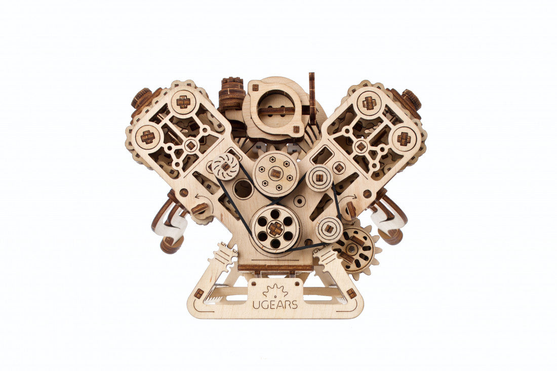 Ugears Engine V8 - 776 Parts (Advanced) UGR70264
