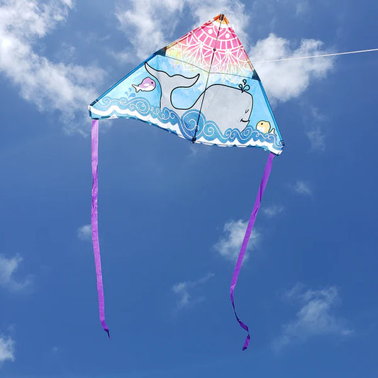 56 in. Delta Kite - Whale Mandala 33402