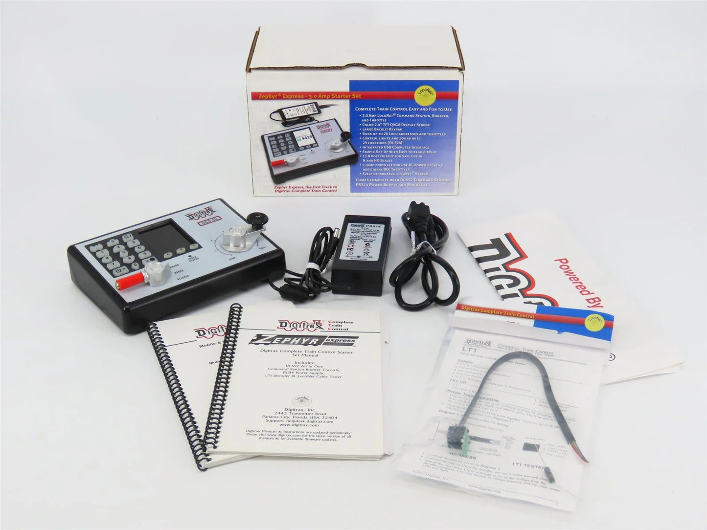 Zephyr Express: All-in-one Command Station/Booster/Throttle DCS52