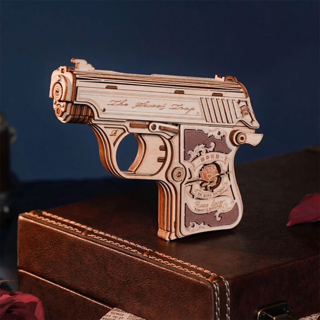 ROKR Mini Gun 3D Wooden Puzzle LQ502