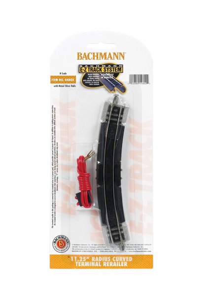 Bachmann 11.25" Radius Terminal Rerailer with Wire (N Scale) 44802