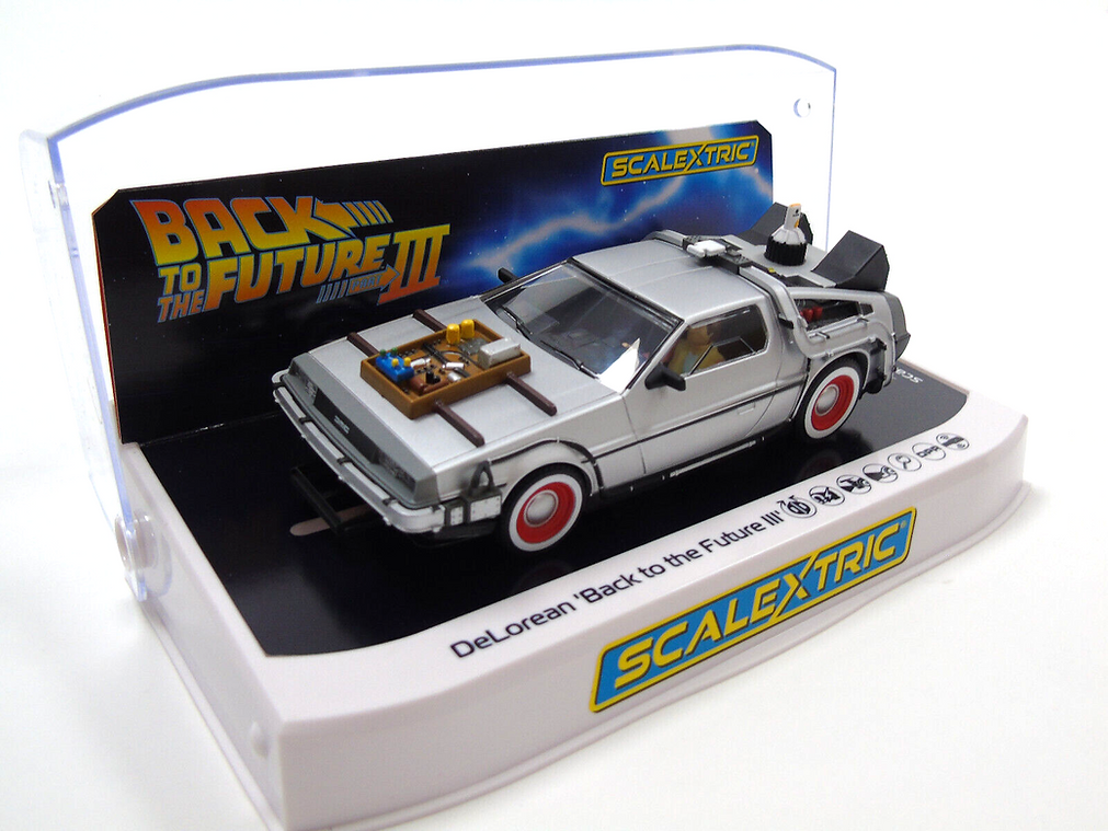 BACK TO THE FUTURE 3 TIME MACHINE Slot Car SCA4307