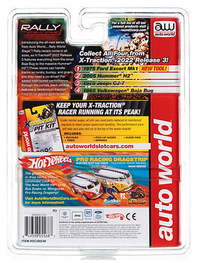 Auto World '65 Volkswagen Baja Bug Release 3 Xtraction Slot Car SC380