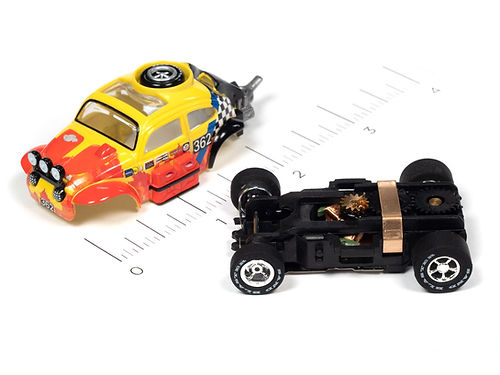 Auto World '65 Volkswagen Baja Bug Release 3 Xtraction Slot Car SC380