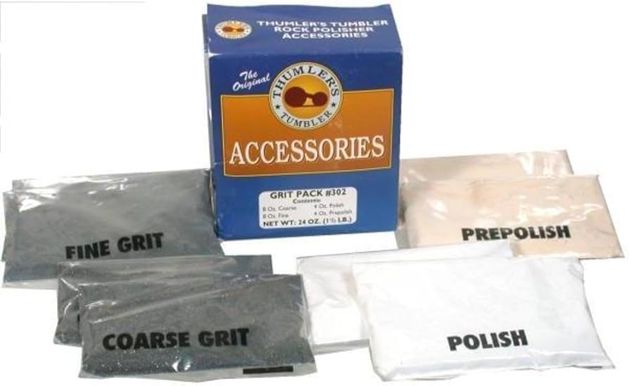 Thumler's Tumbler Rock Polisher Accessories, 24 oz. Grit Pack # 302