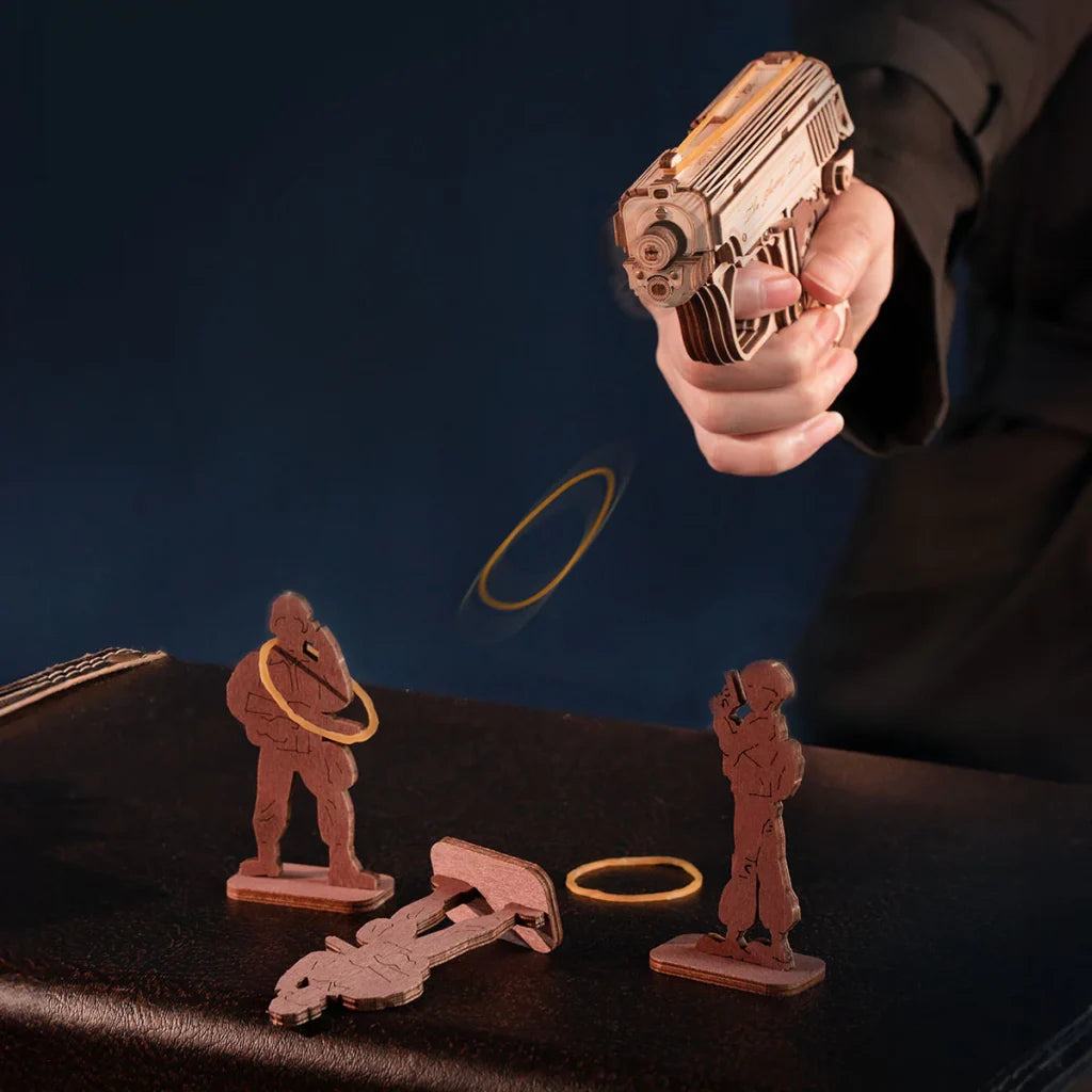 ROKR Mini Gun 3D Wooden Puzzle LQ502