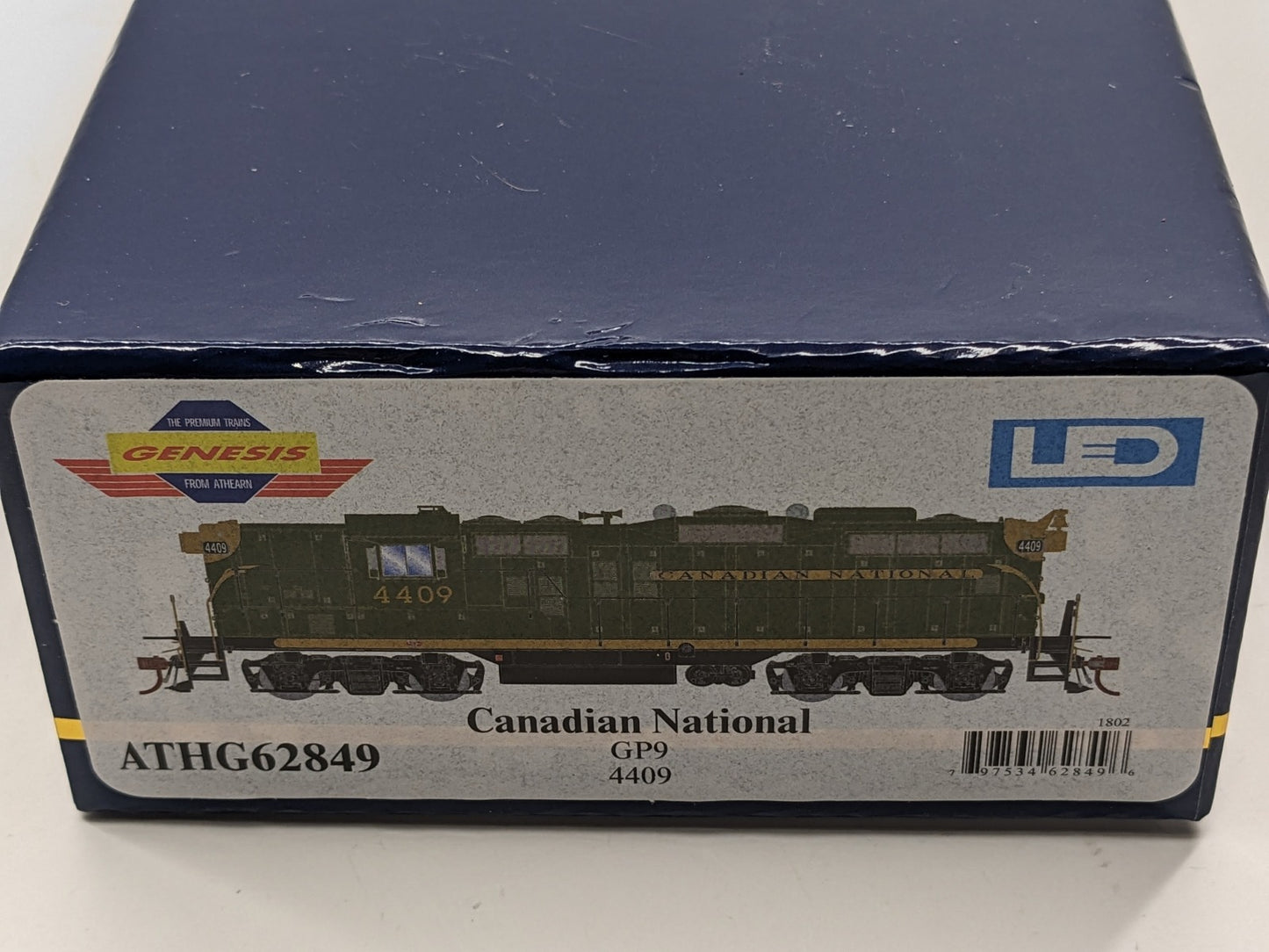 (DC) Athearn Genesis HO Scale Diesel Canadian National GP9 #4409