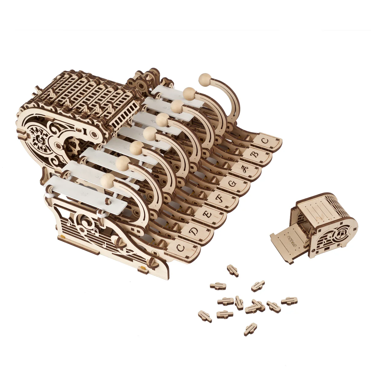 UGears Mechanical Celesta - 573 Pieces (Medium)