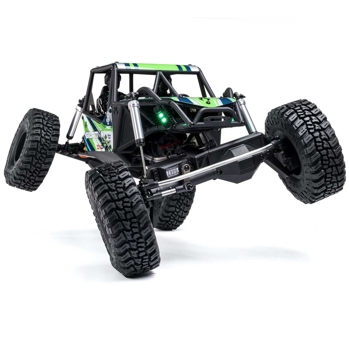 1/8 AXP8 Gilamon 2.2 4X4 RTR Brushed Trail Buggy, Green AXI-1207T1