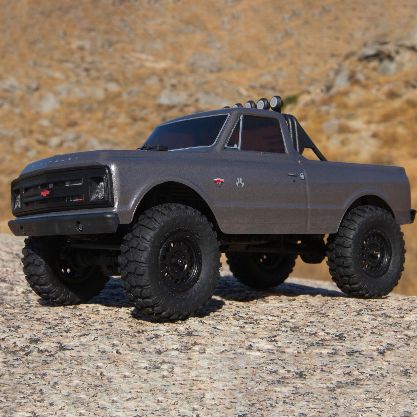 SCX24 1967 Chevrolet C10 1/24 4WD-RTR, Dark Silver