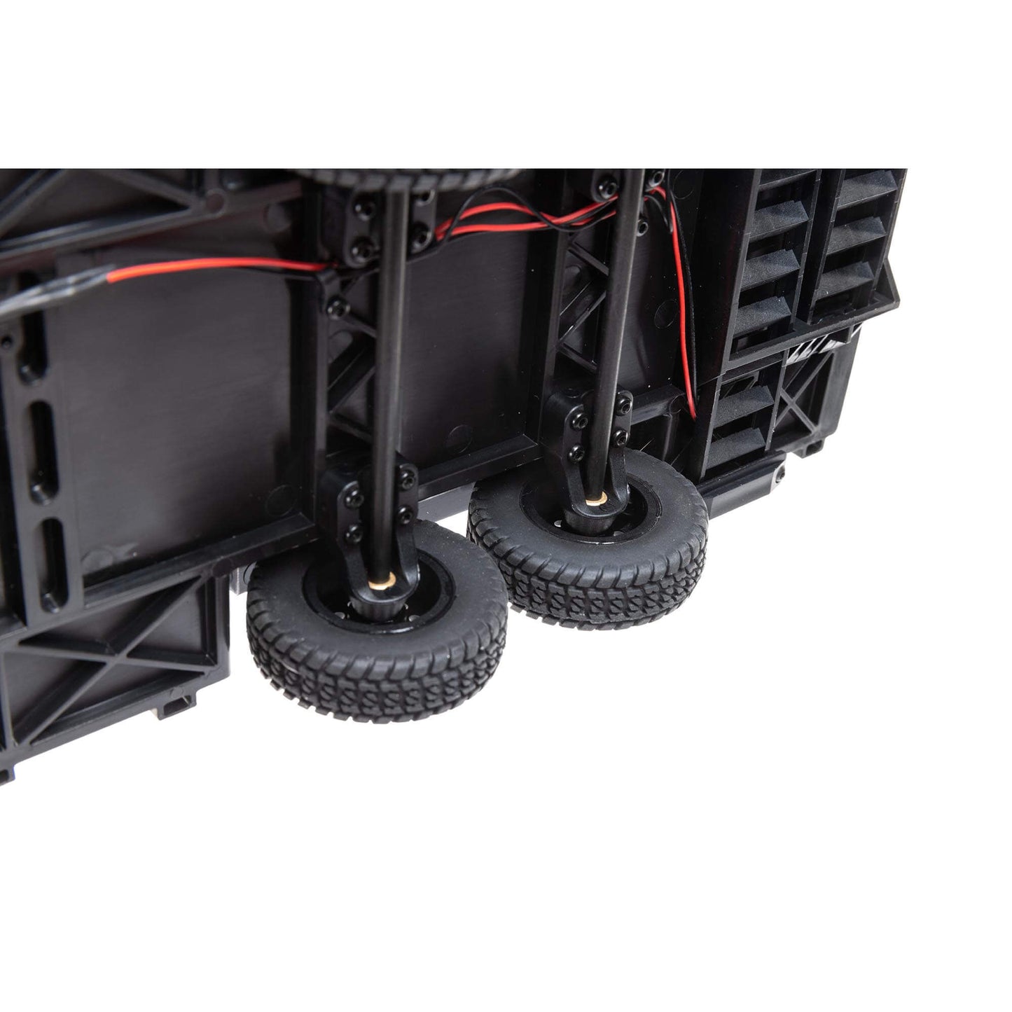 SCX24 Flat Bed Vehicle Trailer with LED Taillights:1/24th AXI00009