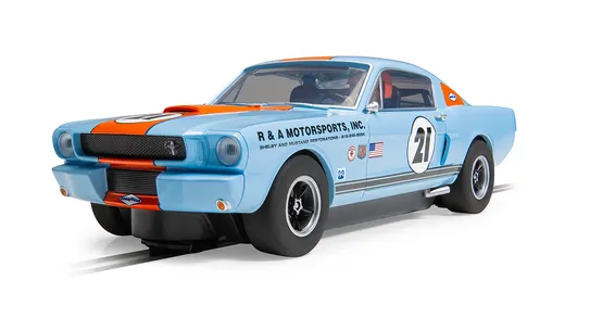 Scalextric - Shelby GT350 - Gulf Edition Slot Car C4570T