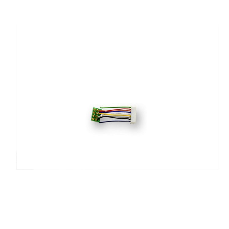 Digitrax DHWHPS 9 pin to DCC medium plug short harness (1”)