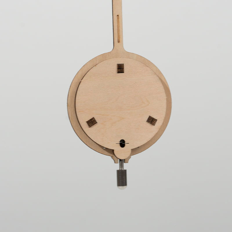 ROKR Pendulum Clock Mechanical Gears 3D Wooden Puzzle K501