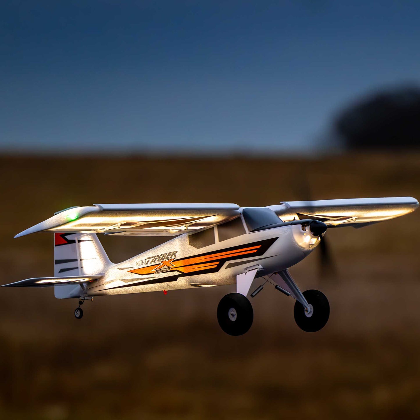 Night Timber X Evolution 1.2m BNF Basic with AS3X+ and SAFE Select
