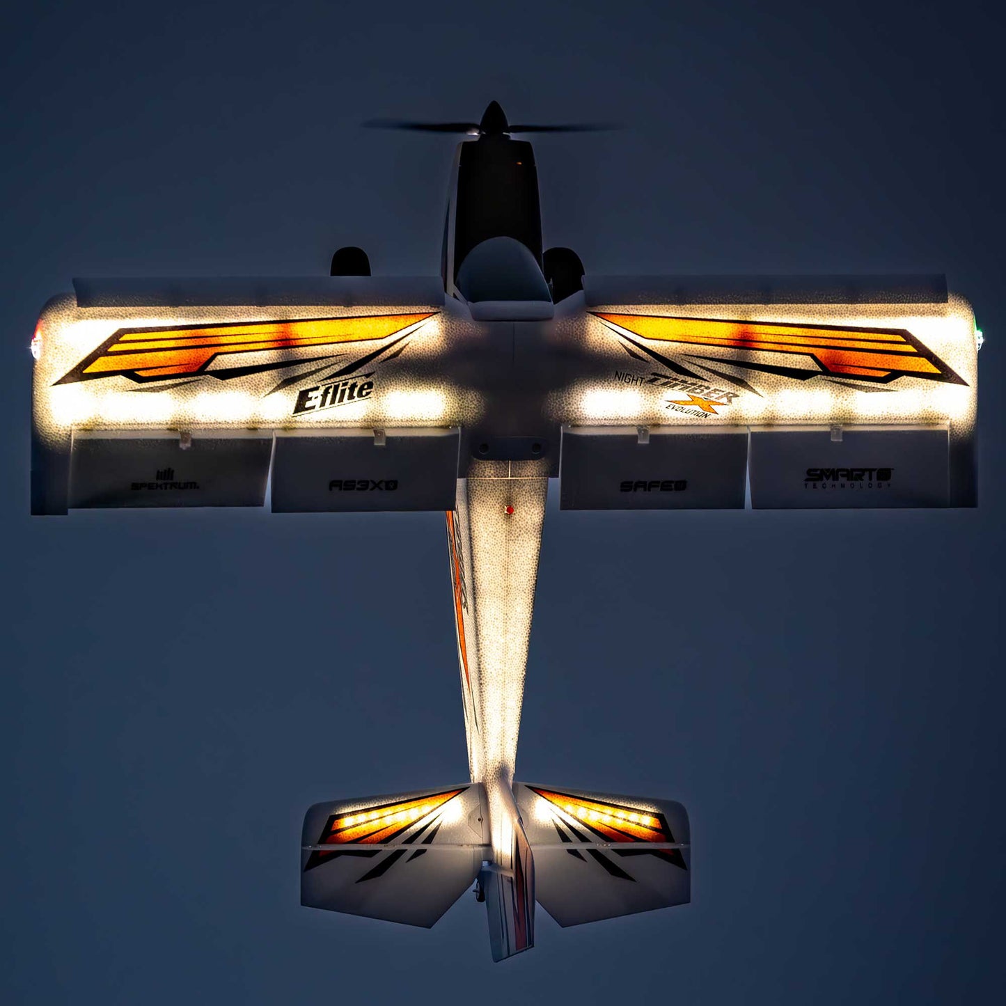 Night Timber X Evolution 1.2m BNF Basic with AS3X+ and SAFE Select