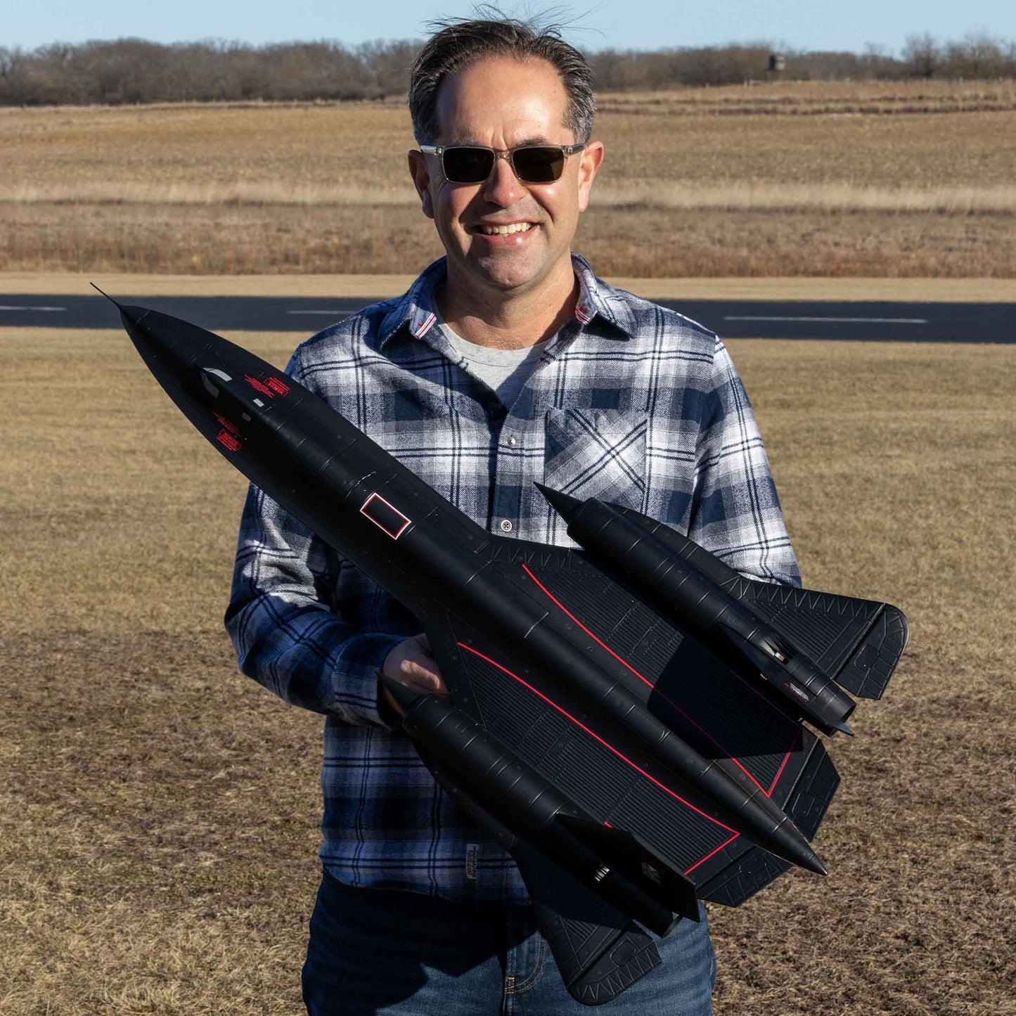 SR-71 Blackbird Twin 40mm EDF BNF Basic with AS3X and SAFE Select EFL02050