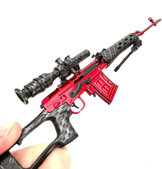 GoatGuns "Red Team" SVD Sniper Rifle Metal Diecast Kit