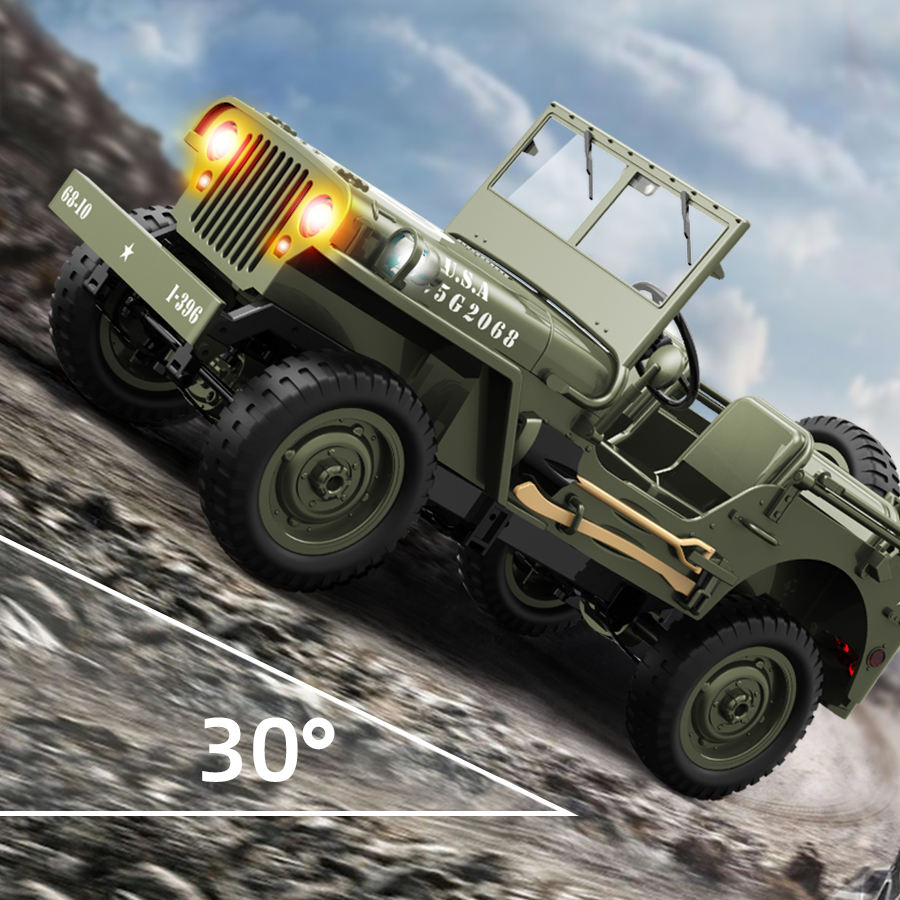 RCPRO Willys RC Jeep 1:10 Scale G2068
