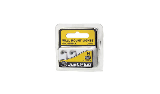 GOOSENECK WALL MOUNT LIGHTS (2/PKG) (N) WOO5658