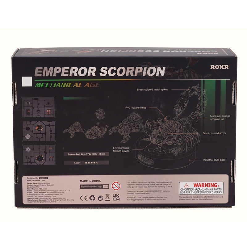 ROKR Emperor Scorpion Model DIY 3D Puzzle MI04