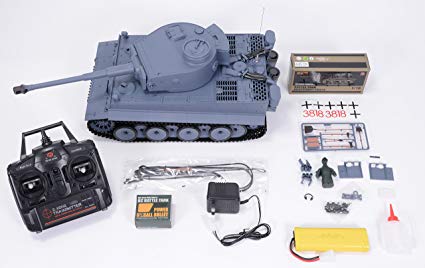 V7.0 1-16 German Tiger I RC Heavy Tank (BB AND IR) 3818-1
