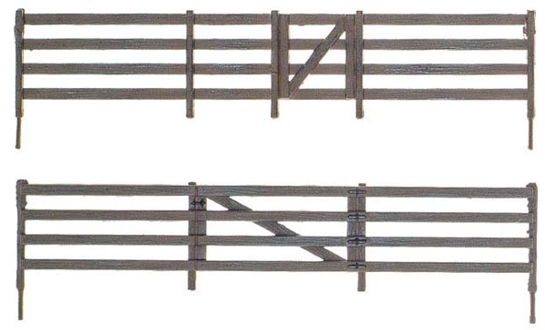 WOO2992 RAIL FENCE (N) 14"