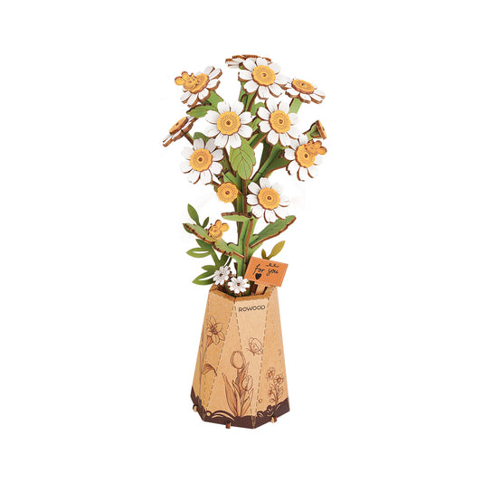 Rowood DIY Chamomile 3D Wooden Puzzle TW061