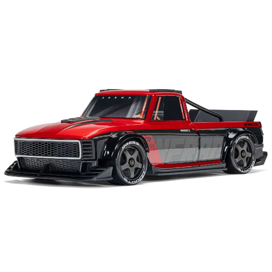 Arrma 1/12 INFRACTION GROM 3S 4X4 Brushless RTR - Red/Black