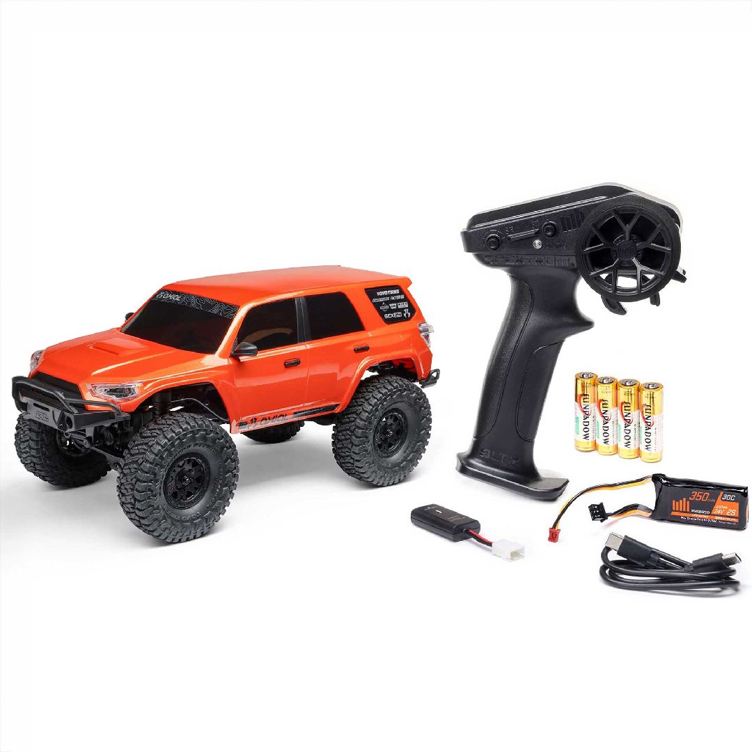 Axial 1/24 SCX24 Toyota 4Runner 4x4 RTR (B&C Incl) - Orange