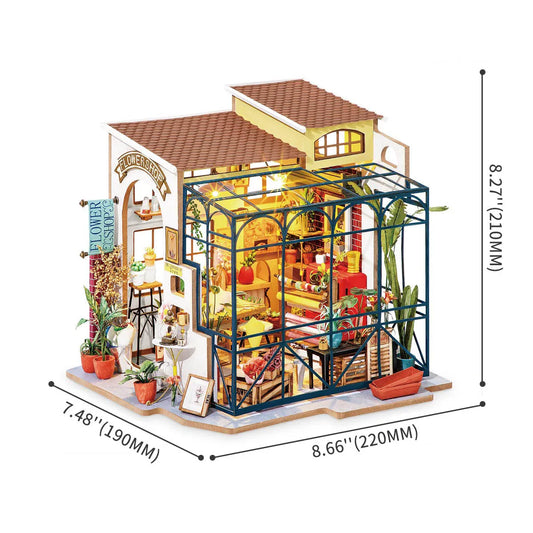 Rolife Emily's Flower Shop Miniature House  ROEDG145