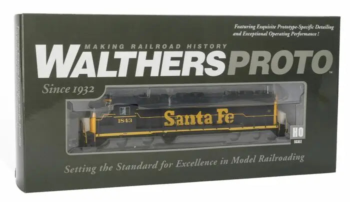(DC) PROTO HO Scale Diesel EMD SD45 Santa Fe #1843