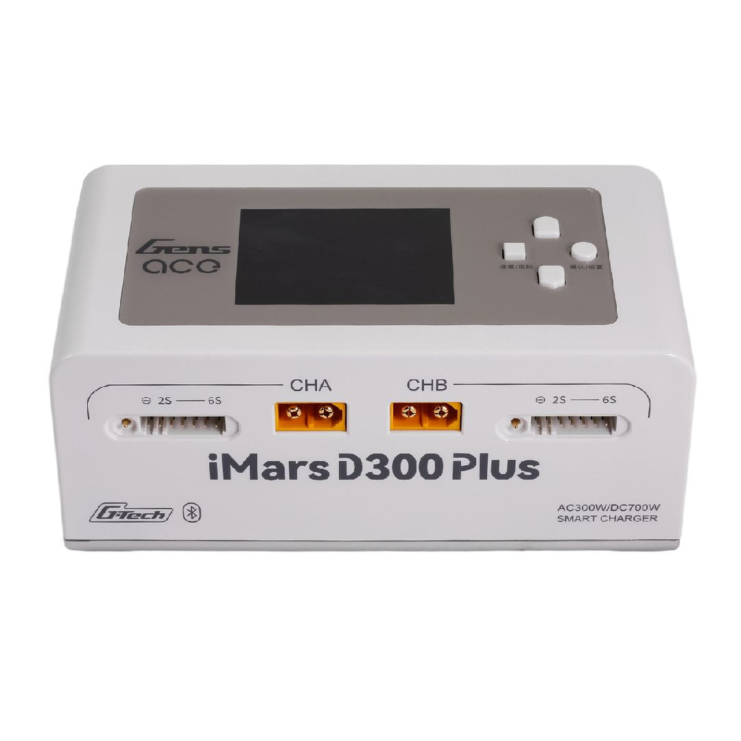 Gens Ace iMars D300 Plus G-Tech AC/DC Balance Charger - White