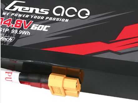 G-Tech 6750mAh 4S1P 14.8V 60C LiPo Battery Pack with XT60 Plug Soft Pack