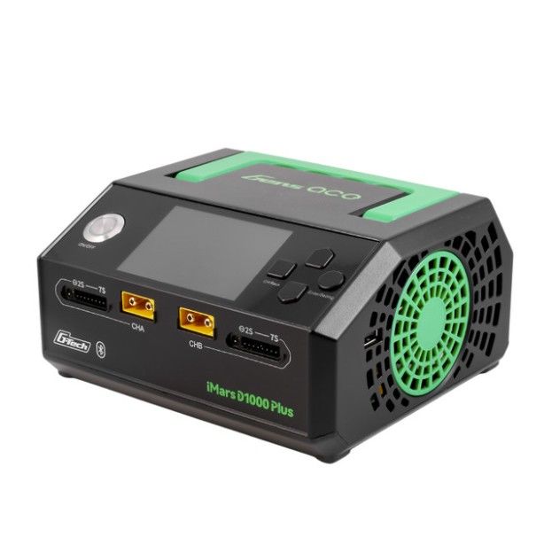 Gens Ace iMars D1000 Plus G-Tech Charger,Dual Channel, AC 1000W