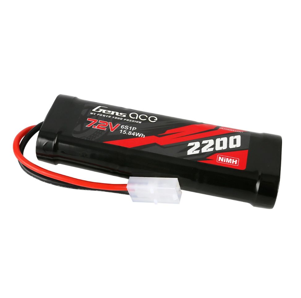 2200mAh 6 Cell 7.2V Nimh Tamiya Plug Soft Case