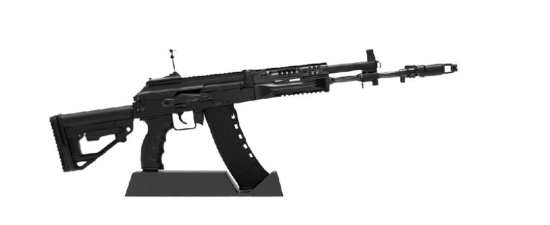 GoatGuns AK12 Metal Diecast Model Assembly Kit - Flat Black GOAAK12-BLACK
