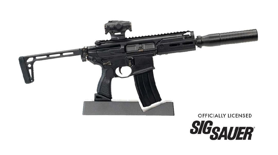 GoatGuns SIG SAUER MCX Metal Diecast Model Assembly Kit - Black GOAMCX-BLACK