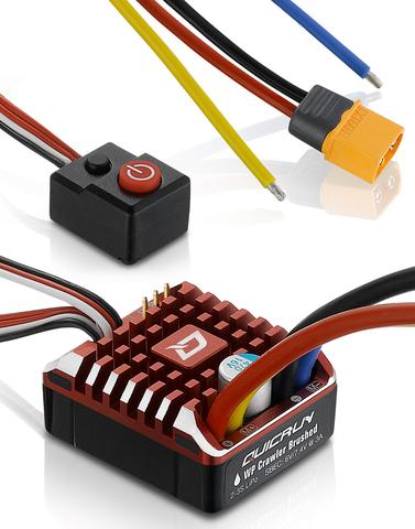 QuicRun 1080 Waterproof Rock Crawler Brushed ESC (2-3S) (Discontinued)