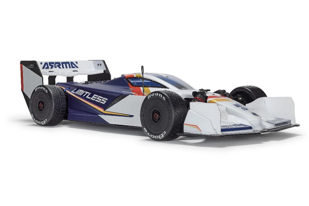Arrma 1/7 LIMITLESS 120 8S BLX Speed Machine RTR w AVC - White