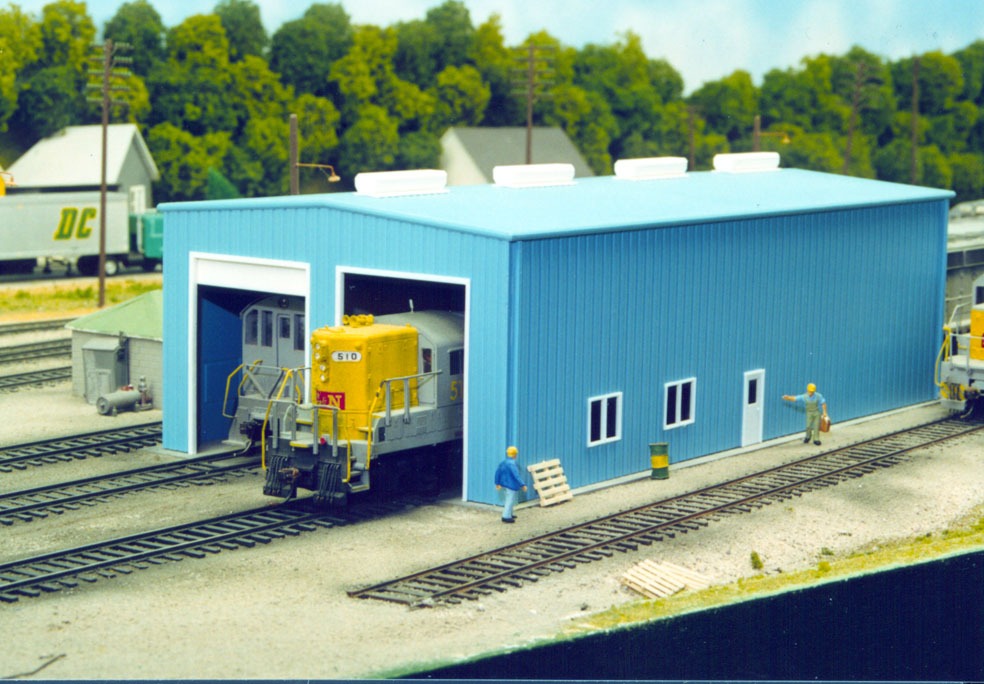 Engine House 1 or 2 Door HO