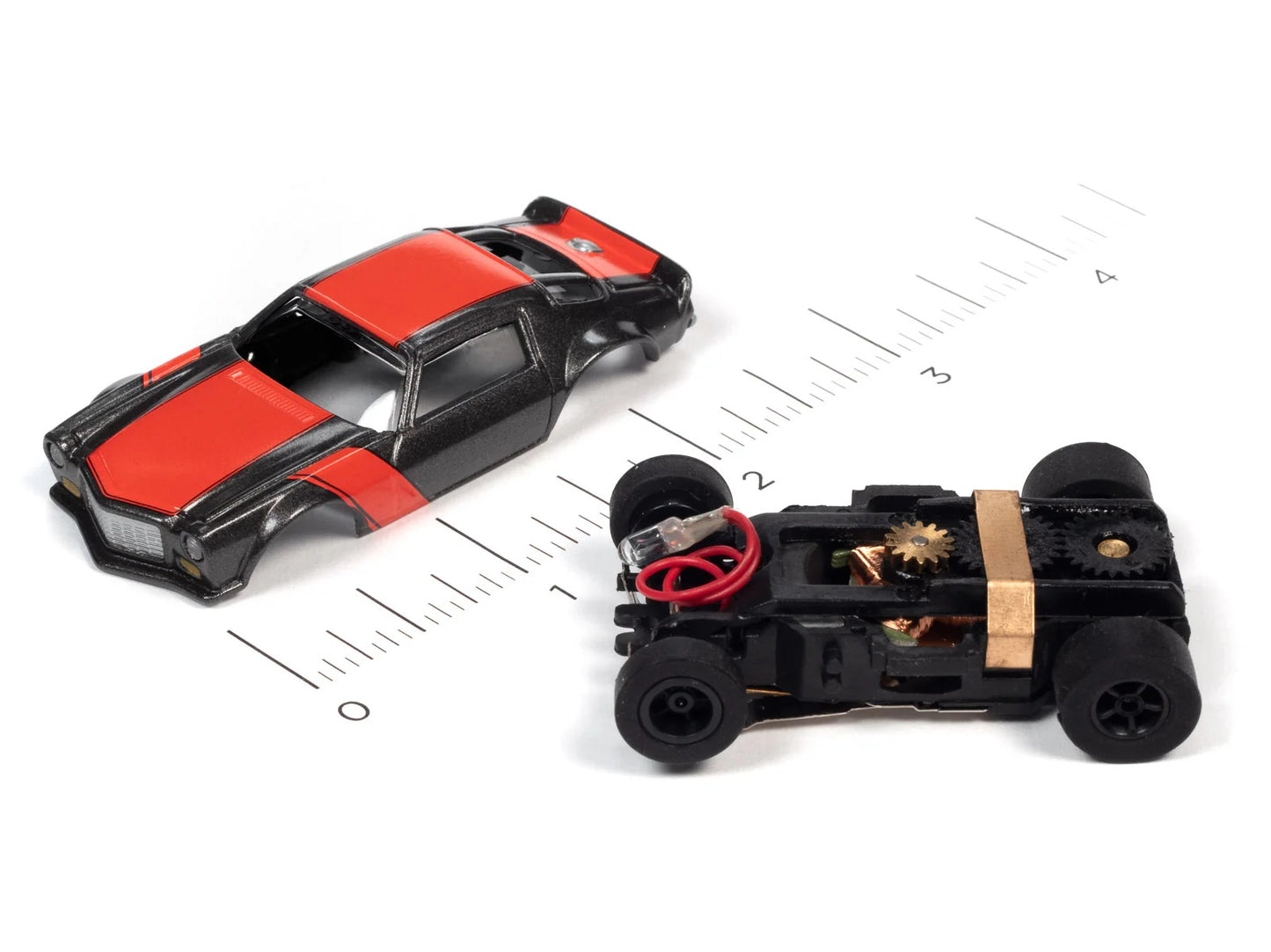 Flamethrower - X-Traction - 1971 Chevy Camaro Black Slot Car