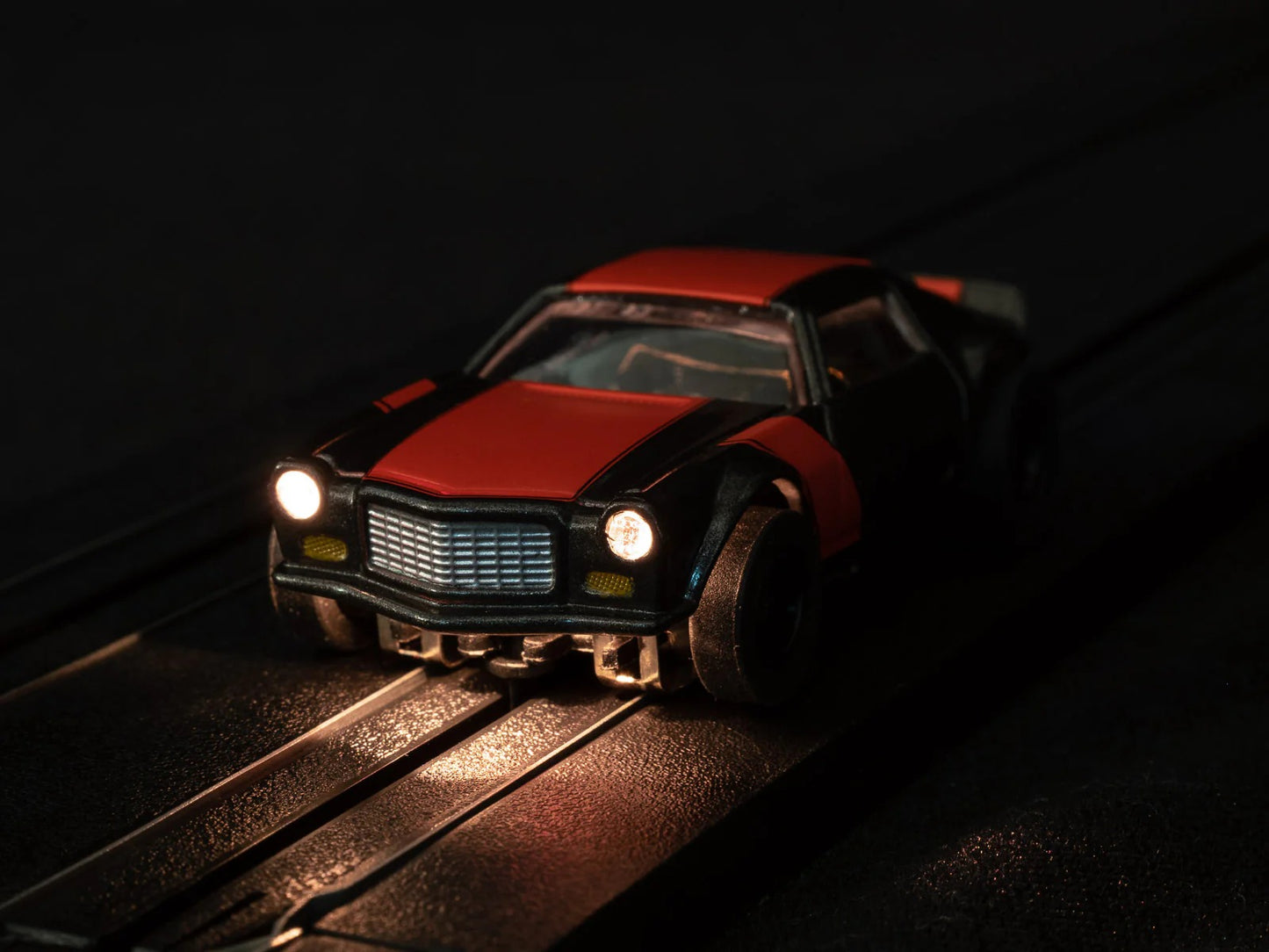 Flamethrower - X-Traction - 1971 Chevy Camaro Black Slot Car