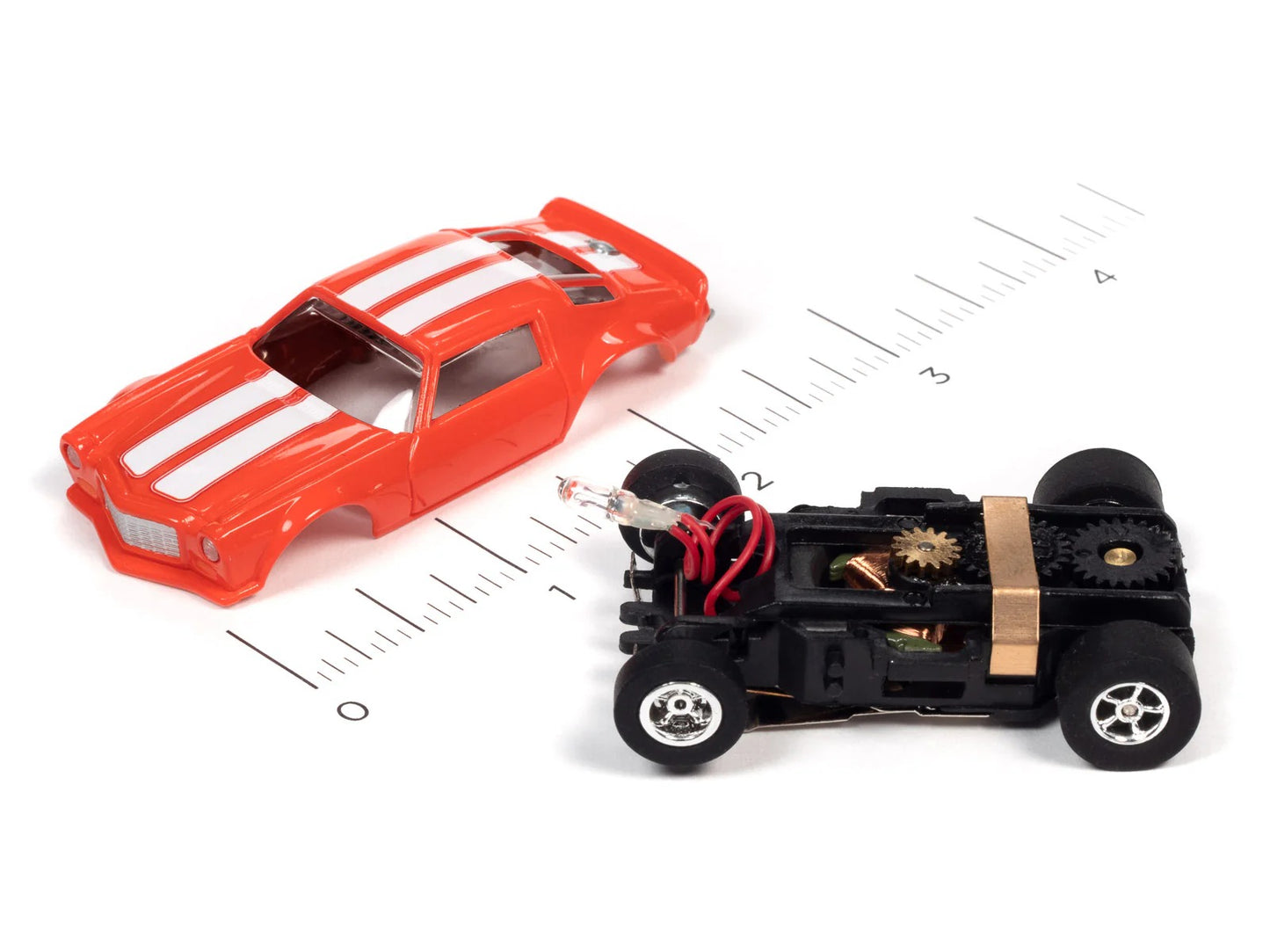 Flamethrower - X-Traction - 1971 Chevy Camaro Orange Slot Car